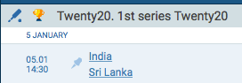 odds for t20 on 050120