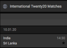 KTO bet odds 100120