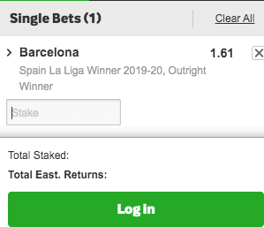 betway real madrid barcelona