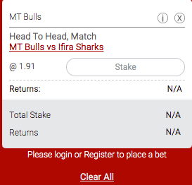 dafabet odds vanuatu