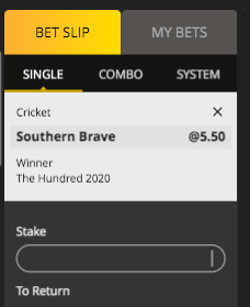 the hundred 18bet odds