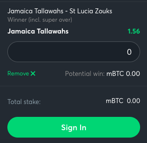 tallawahs vs zouks match 3 odds