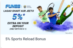 fun88 India sports bonus
