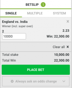campobet odds for indvseng test