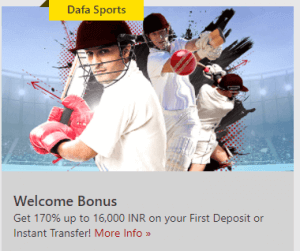 dafabet 170 bonus offer new