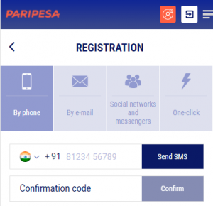 paripesa fb login