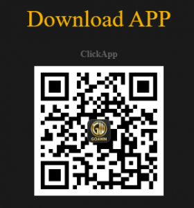 goawin app QR code for download
