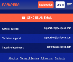 paripesa.com contact India