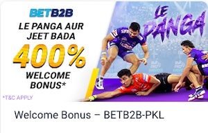 Fun88 Pro Kabaddi Welcome Bonus