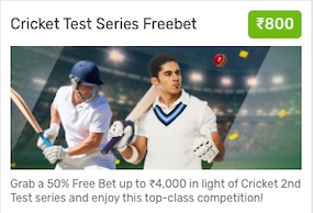 CampoBet Cricket Test Series Freebet
