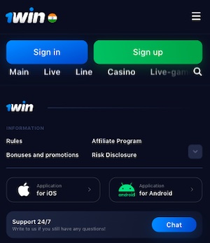 1Win app