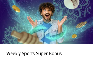 10Cric Weekly Sports Super Bonus