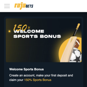 Rajabets Sports Deposit Bonus 2022