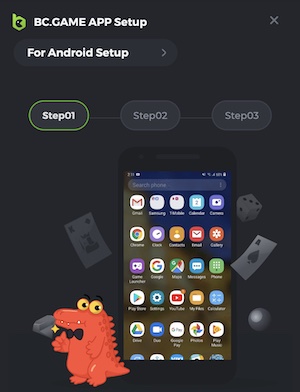 BC.GAME App Setup 2022