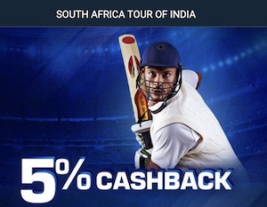 1xbet 5% cashback promotion