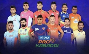 kabaddi teams