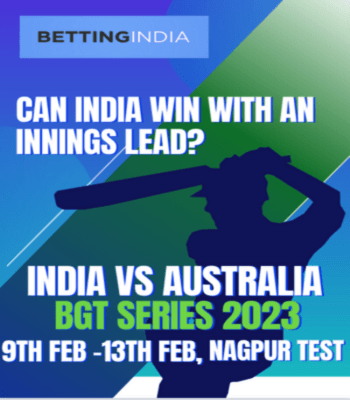 India vs Australia innings lead bet