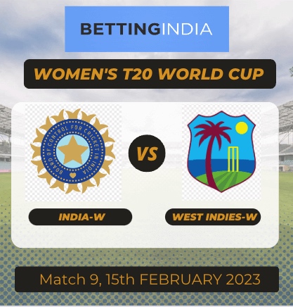 w T20 india westindies cricket odds
