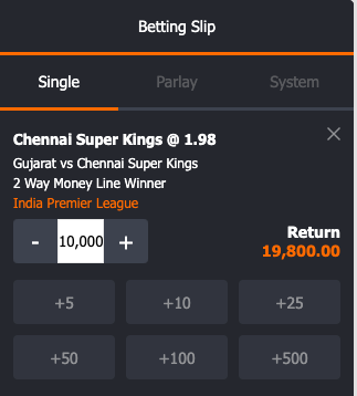 CSK vs GT odds & tips