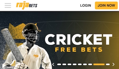 rajabets freebet cricket