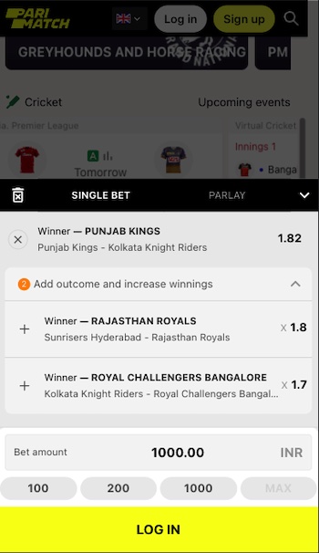 PBKS vs KKR odds & tip